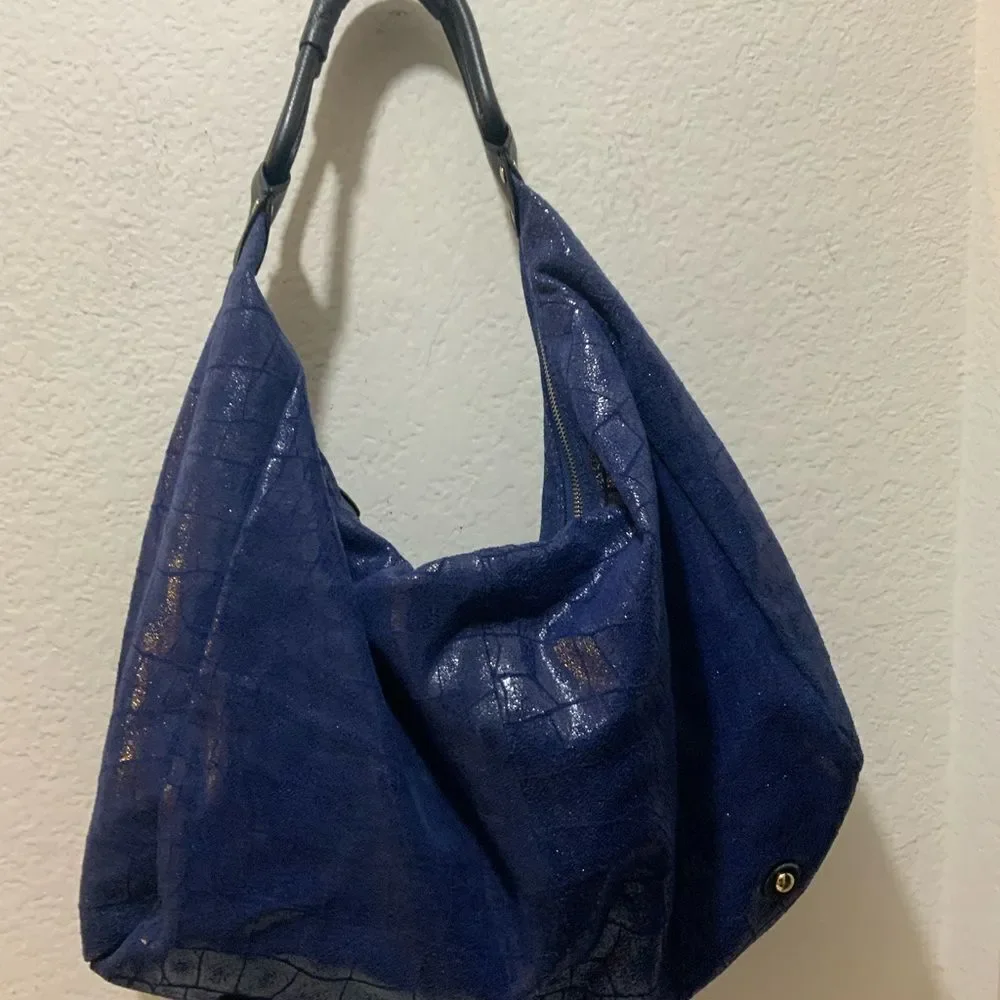 Lola Bernard Large Hobo Bag zip top
